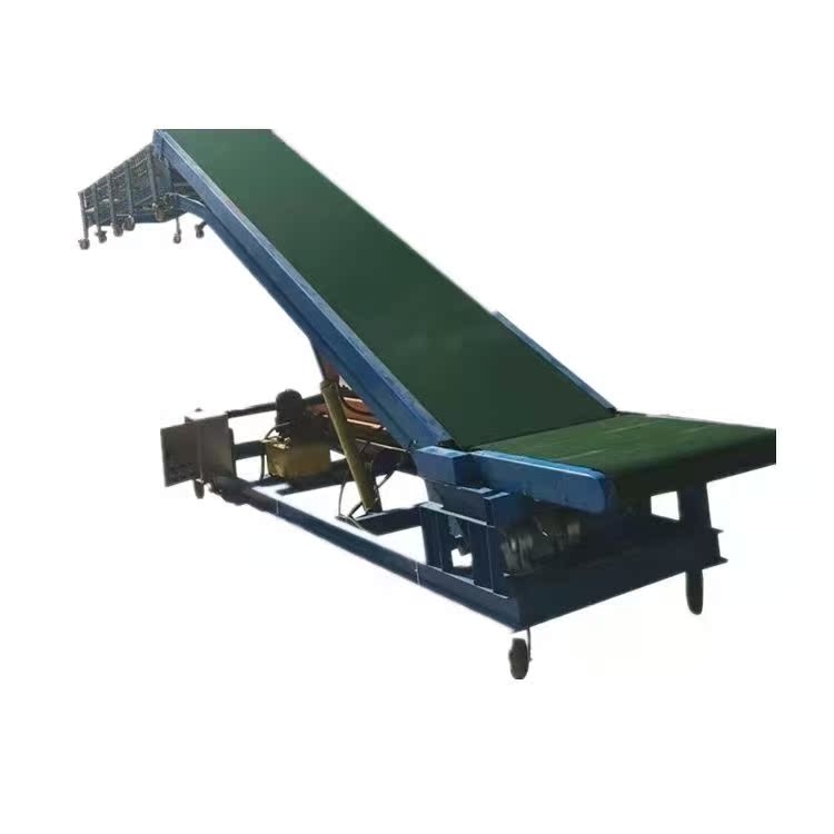 自动爬坡输送机液压升降装车卸货神器传送带快递物流伸缩提升机 - 图3