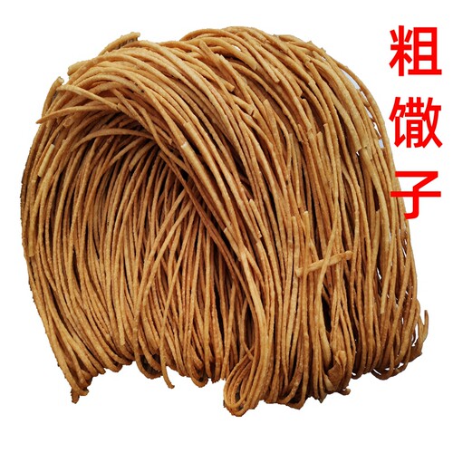 馓子正宗手工炸撒子手工芝麻散子河南安徽阜阳特产馓子零食咸香味 - 图1