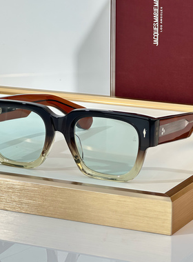 日本手作JMM ENZO板材光致变色镜片方框偏光太阳镜男大框墨镜