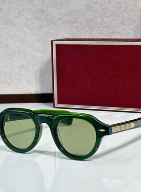 JMM KELLERMAN日本手工板材复古圆框防紫外线太阳镜墨镜近视眼镜