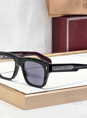 JMM CASH日本手工醋酸纤维板材光致变色方框太阳镜男防紫外线墨镜