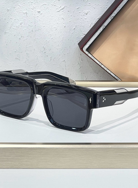 跨境新款JMM HEMMINGS贵金属装饰光致变色方框太阳镜偏光墨镜