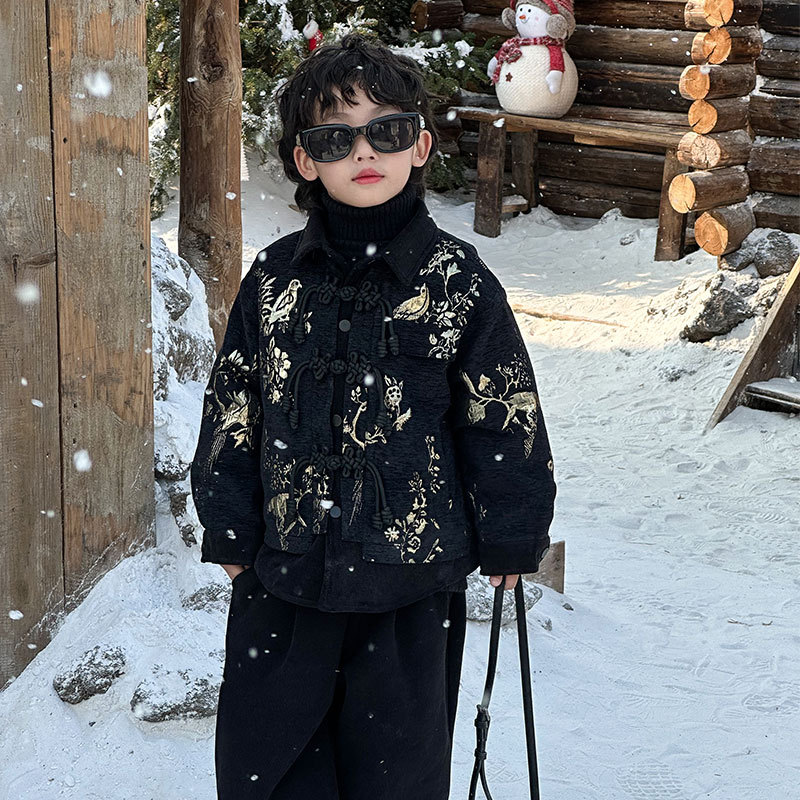 男童外套2025新款今年流行爆款皮衣夹克儿童套装韩版帅气洋气男孩,淘宝优惠券,粉丝福利购,淘宝优惠卷