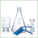 Puruiqi glass sand core filtration filtration device solvent filter vacuum filtration bottle complete set 250 500 1000 2000 3000 5000ml transparent glass chemistry laboratory
