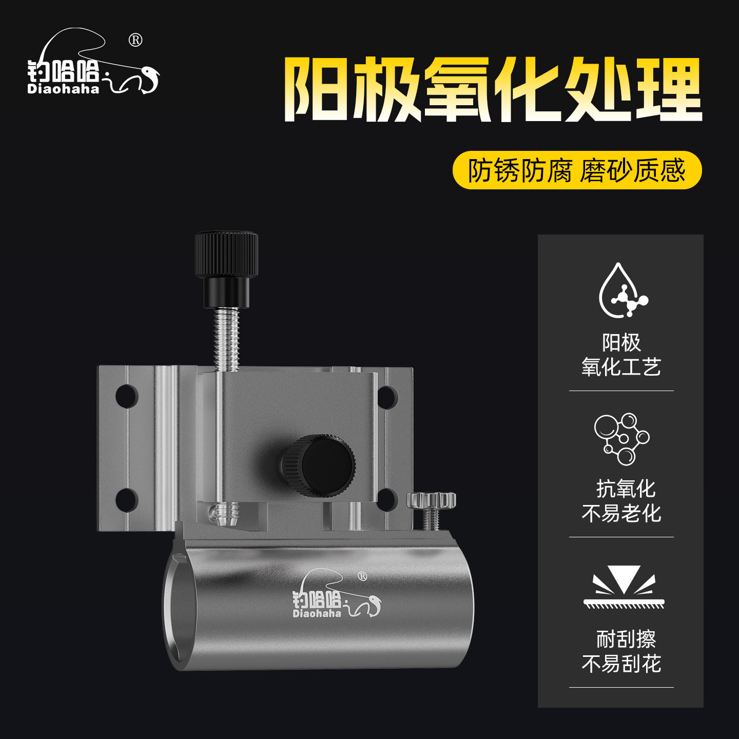 2025新款钓箱配件大全通用插片式铝合金三件套炮台架鱼护架饵盘架,淘宝优惠券,粉丝福利购,淘宝优惠卷