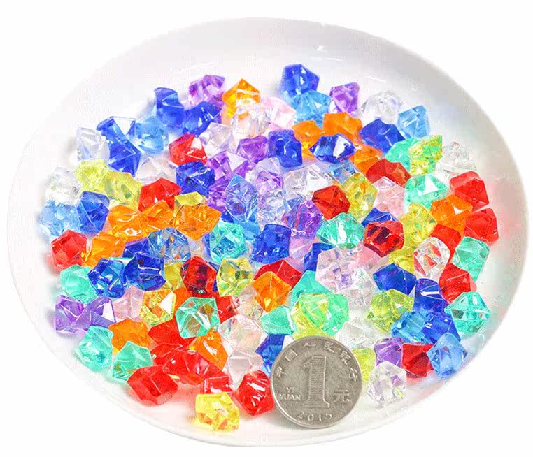 砖石假钻石男孩七彩仿水晶彩色玩具 帝威斯玩具手工串珠/穿珠/首饰编织