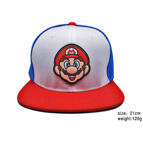 超级玛丽SuperMario周边马里奥路易基帽子鸭舌棒球帽遮阳帽子男女 - 图3