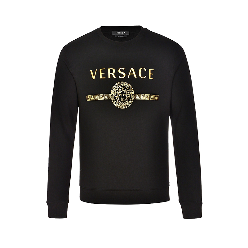 versace /范思哲男士烫金字母卫衣 EUROSPIN海外卫衣