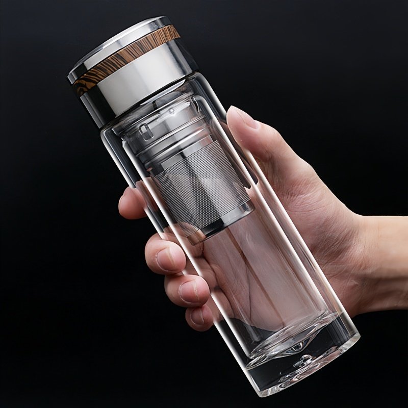 304不锈钢茶漏茶滤茶水分离网双层独立茶仓保温杯玻璃杯通用配件,淘宝优惠券,粉丝福利购,淘宝优惠卷