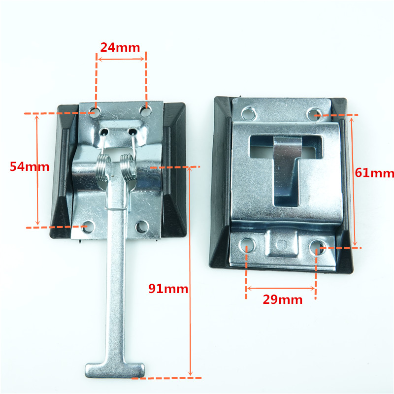 汽车尾门风扣集装厢箱挂扣挂钩货车车厢门固定钩通用风钩包邮-图0