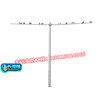 Monitoring pole 2/3/3.5/4/5/6 meters stainless steel pole/gun/ball machine/road octagonal pole bayonet