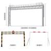 Height limit pole railway highway rural road anti-collision height limit fixed open adjustable high-speed gantry