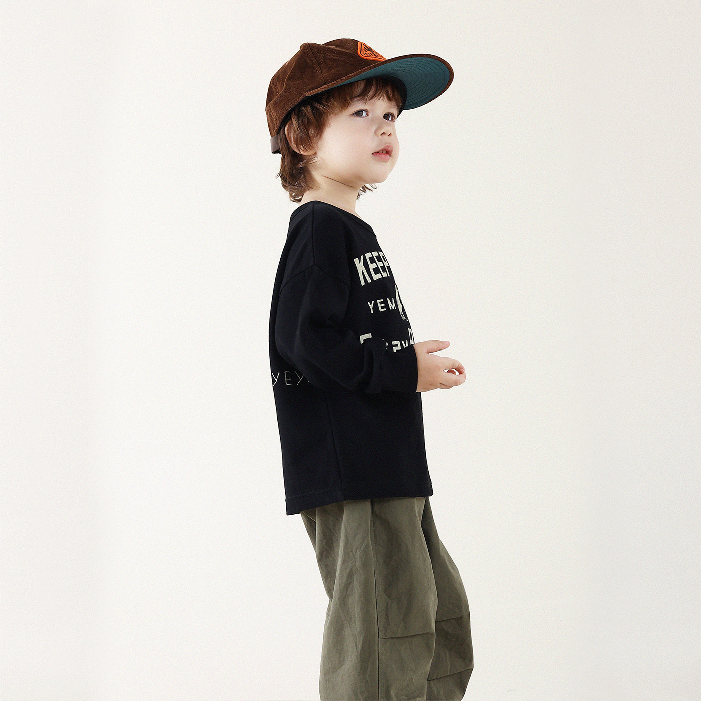 宝宝秋季百搭纯棉卡通长袖T恤允儿妈男童2025新款打底衫儿童上衣,淘宝优惠券,粉丝福利购,淘宝优惠卷