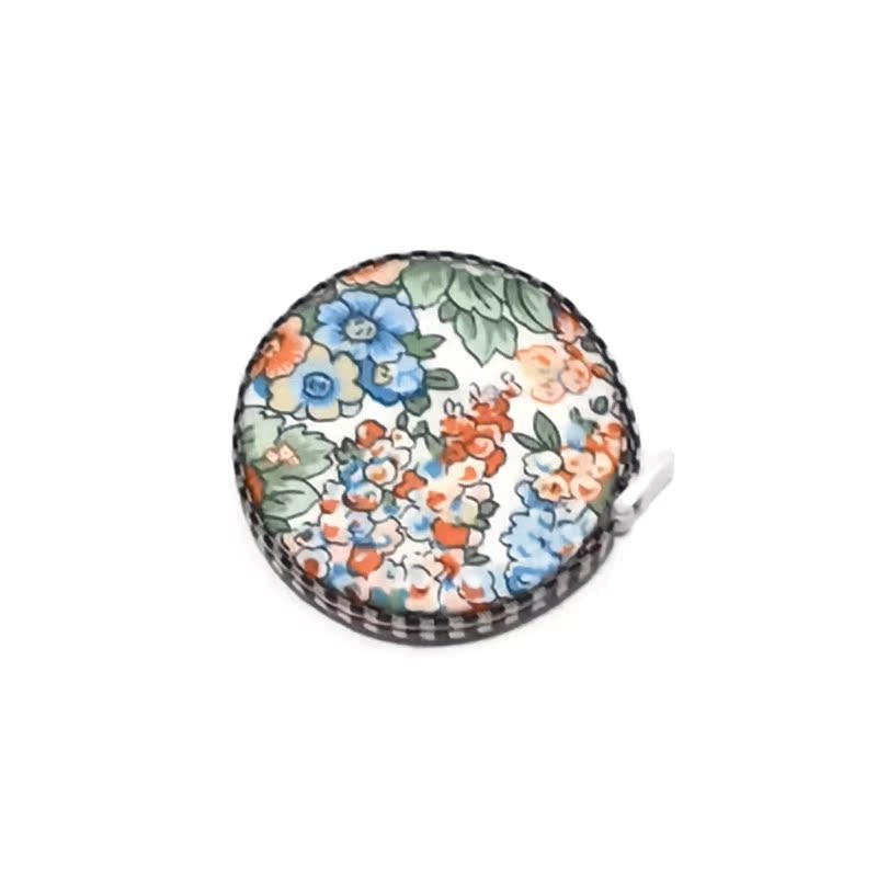 包邮创意礼品包布卷尺布艺皮尺儿童手工可爱文具1.5M量衣尺子E596 - 图0