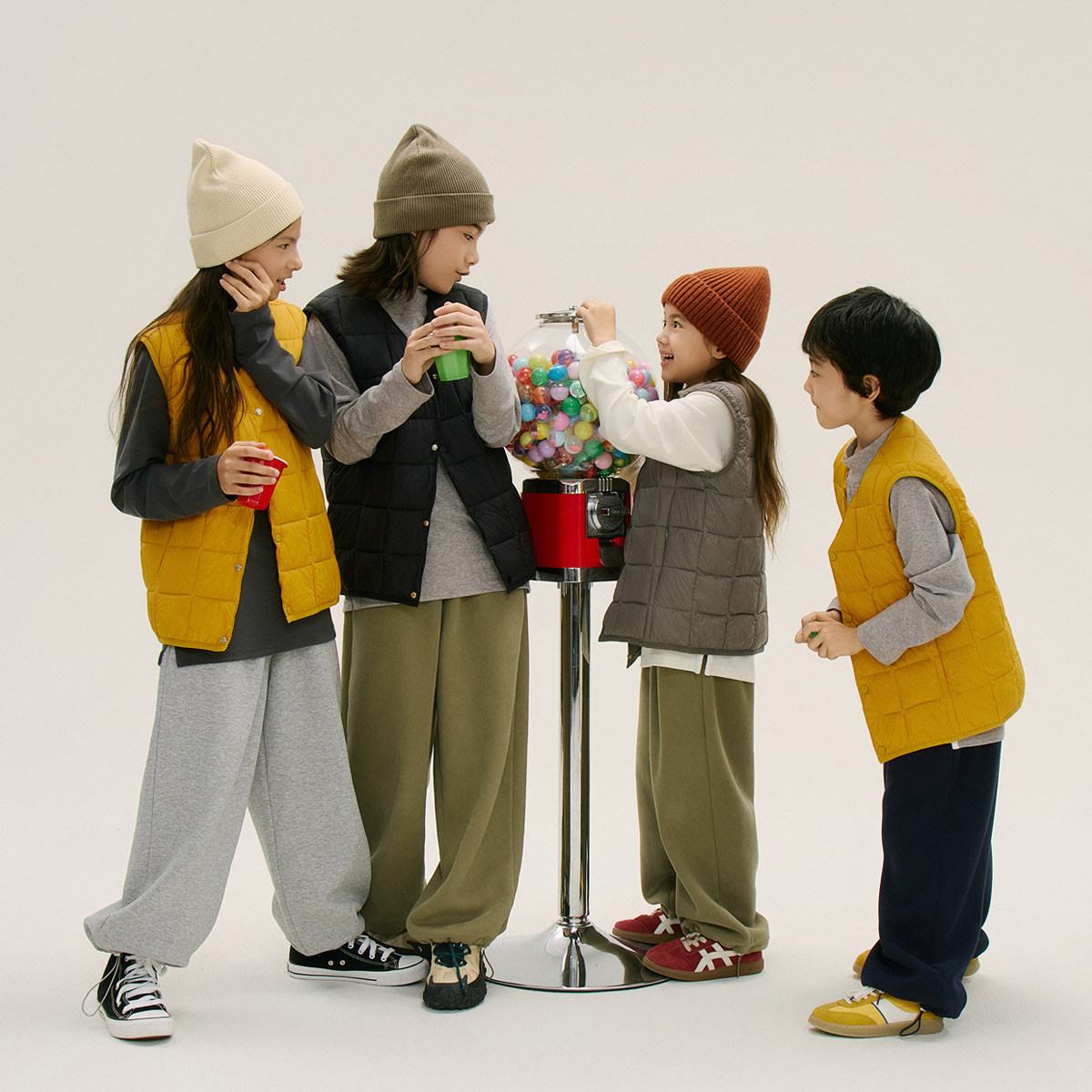 冬季保暖厚实棉马甲三色内搭男女童装儿童无袖上衣背心外套棉内胆,淘宝优惠券,粉丝福利购,淘宝优惠卷