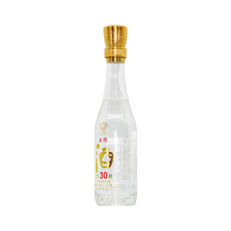 金鸡牌鸡泽五粮酒窖龄30浓香型白酒41.8度500ml*1瓶装粮食酒自饮 - 图0