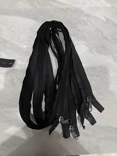 电动三轮车雨棚专用配件金属拉锁小巴士电瓶车雨帘通用双面大拉链 - 图2