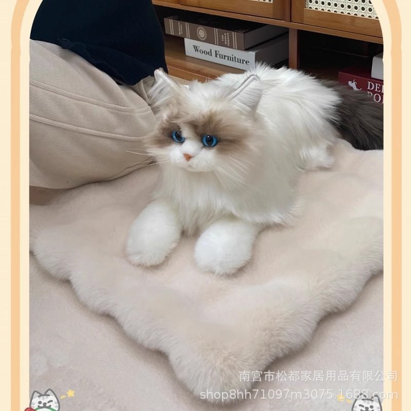 兔毛绒猫窝垫子狗窝睡眠圆形坐垫宠物床睡觉毛垫秋冬保暖猫咪地垫,淘宝优惠券,粉丝福利购,淘宝优惠卷