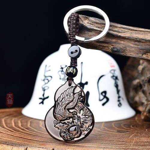 2026年生肖鸡吉祥物凤鲤添禄吉贵宏吊坠项坠项链男女 - 图0