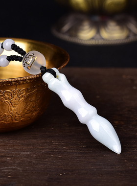 2026年文昌笔玉笔妙舍吊坠翡翠玉饰品男女学生项链礼物