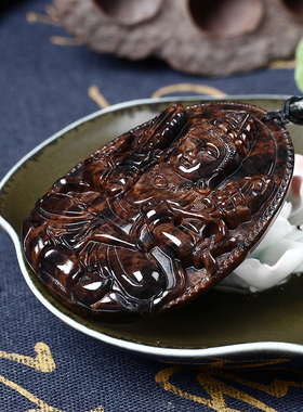 金丝虚空藏菩萨属虎守护神红竹石