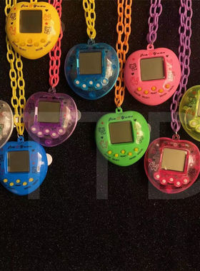 童年回忆电子宠物项链钥