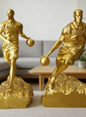 创意装饰摆件篮球人物装饰工艺品