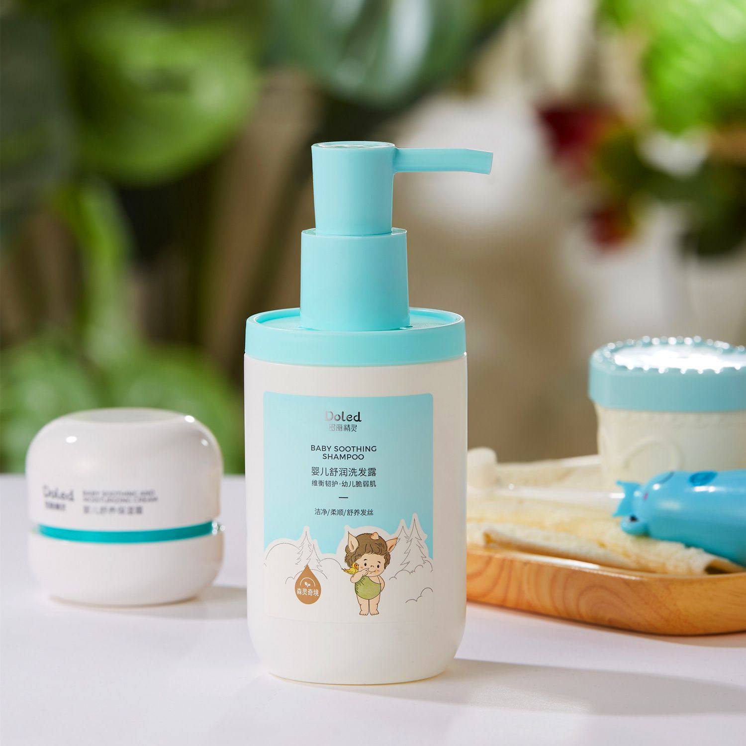 多丽精灵婴儿洗发水沐浴露幼儿童洗护二合一宝宝滋润保湿母婴厂家,淘宝优惠券,粉丝福利购,淘宝优惠卷