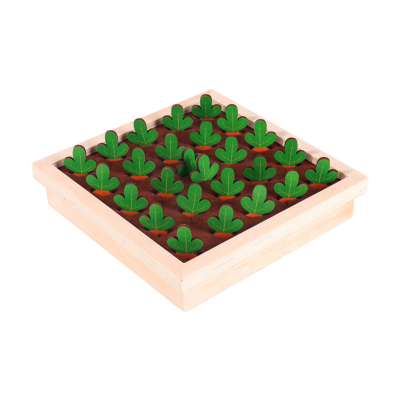 儿童木制拔萝卜玩具男女孩认知英文拼单词幼儿园宝宝亲子互动桌游,淘宝优惠券,粉丝福利购,淘宝优惠卷