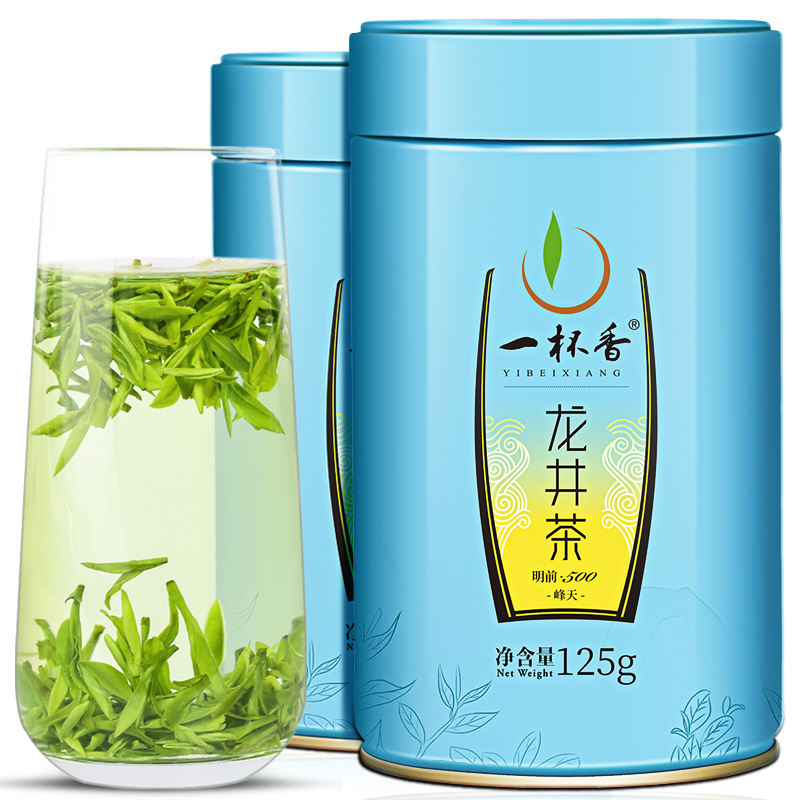 2024新茶一杯香龙井茶明前绿茶茶叶250g春茶自己喝官方正品旗舰店 - 图3