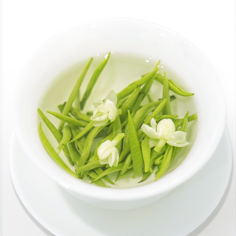  一杯香茉莉花茶