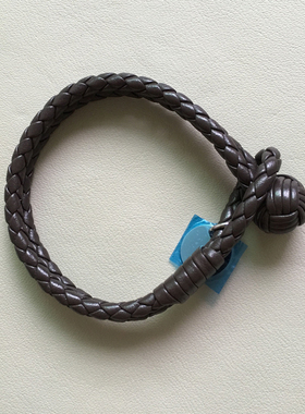 情侣羊皮时尚编织真皮编织手链