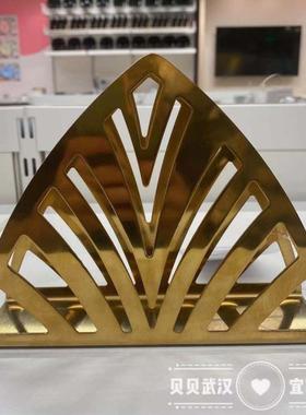 IKEA宜家提斯泰宁餐巾纸架纸巾架盘桌面装饰纸巾架国内代购