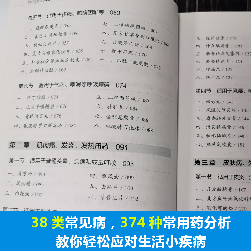 对症用药及误用辨别手册 药店店员联合用药实用手册 家庭用药指南 药店联合用药书 临床用药指南书籍 常见病家庭用药手册 - 图2