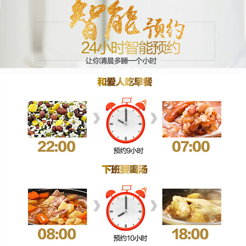 美的电家用多功能5升智能压力锅 midea美的斯齐诺电压力锅