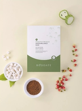 发芽时光白桦茸水光面膜补水保湿舒缓6片/盒