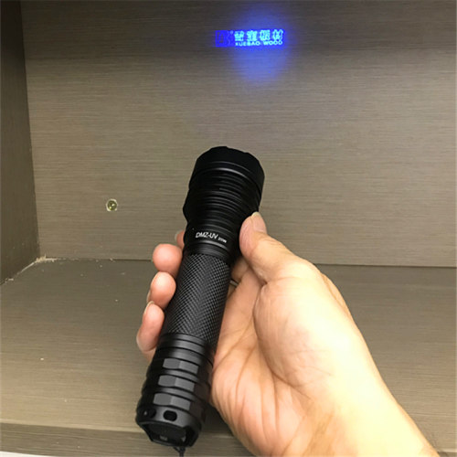 20W365nm紫光手电筒验钞灯珠宝钱币荧光鉴定紫外线黑光灯DMZ-UV灯 - 图2