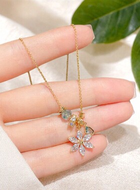 SweetGirl轻奢锆石锁骨链