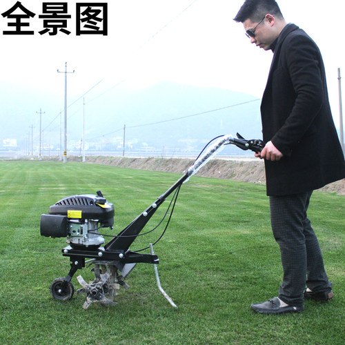 大马力四冲程汽油微耕机松土机果园耕地旋耕机农机开沟机小型家用 - 图2