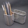 Stainless steel chopstick tube chopstick basket wall-mounted kitchen chopstick storage rack household chopstick cage drain rack