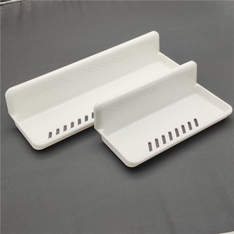 KM日式浴室免钉挂壁收纳架厨房调味料置物架香皂沥水架多肉花盆架 - 图0