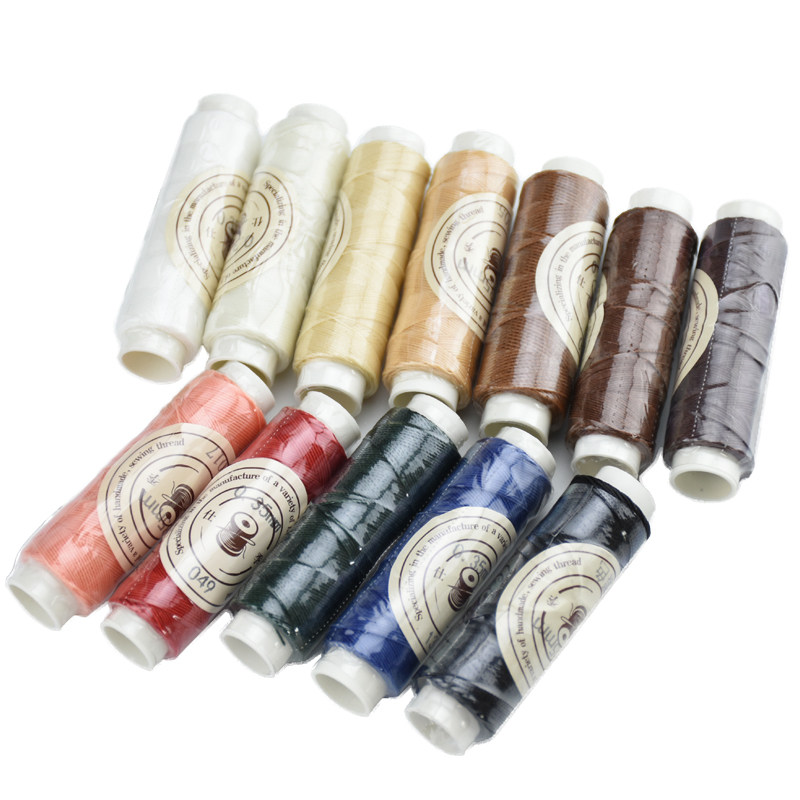 0.35mm圆蜡线40米皮革手缝线手工DIY皮具工具黑色白色棕热缩花蕊,淘宝优惠券,粉丝福利购,淘宝优惠卷