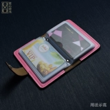 Вместительный и большой картхолдер, карточки из ПВХ, пластиковый бумажник, увеличенная толщина, «сделай сам»