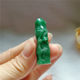 Genuine natural Nanyang jade Dushan jade pendant, bamboo pendant, rising step by step, jade pendant, jade pendant seal