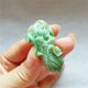 Collection of natural jade, Dushan Jade pendant, Nanyang jade, Dushan jade, cabbage pendant, hundred wealth jade pendant, life wealth jade pendant