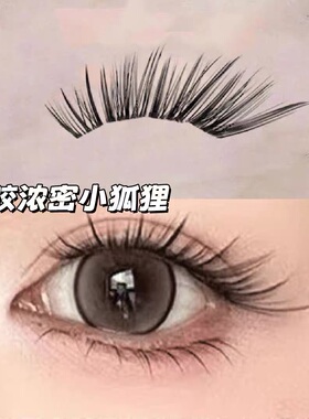 狐系免胶水假眼睫毛自然粘贴款