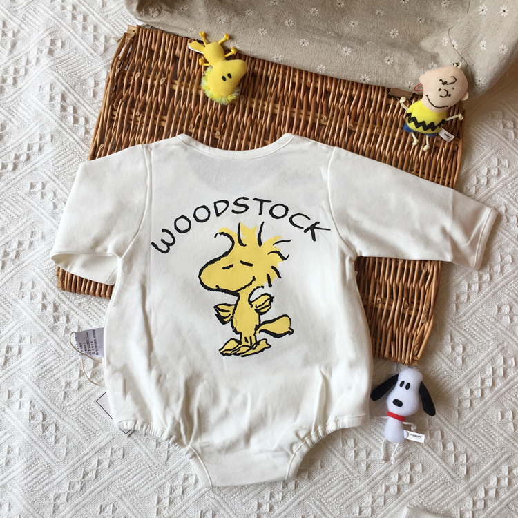 新初生婴儿连体衣服长袖春秋男女宝宝包屁衣睡衣三角哈衣新款套装,淘宝优惠券,粉丝福利购,淘宝优惠卷