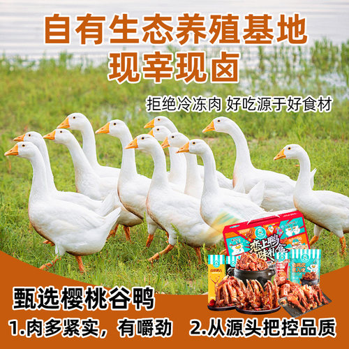 恋上鸭香烤鸭舌即食麻辣鸭舌头休闲零食小吃独立真空包装卤味40g - 图2