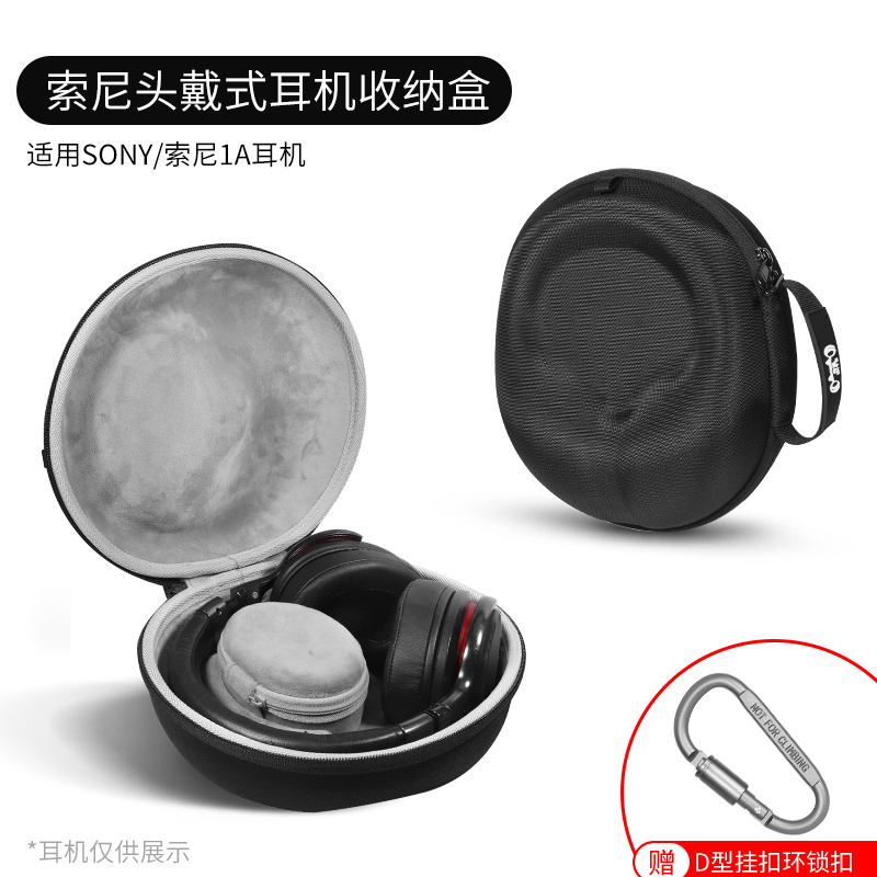 适用SONY索尼MDR-1A耳机收纳包1ADAC 1ABT 1RNC头戴式耳机保护壳 - 图3