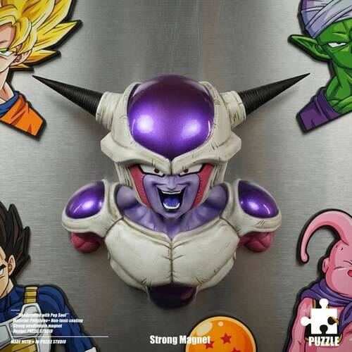 【86toys 新品】PUZZLE 龙珠 弗利萨 冰箱贴一形态二形态最终形态 - 图0